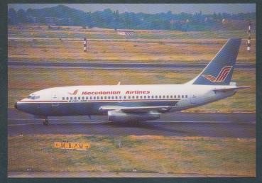 MACEDONIAN AIRLINES, Boeing 737-266 Advanced