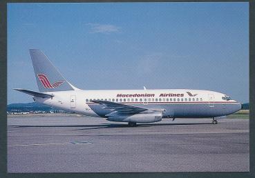 MACEDONIAN AIRLINES, Boeing 737-266