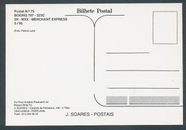 Preview: Merchant Express, Boeing 707 - 323C