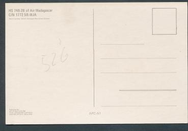 Preview: AIR MADAGASCAR, HS 748-2B