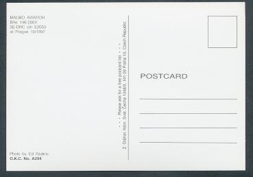 Preview: MALMÖ AVIATION, BAe 146-200A