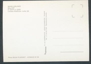 Preview: MANX AIRLINES, BAe ATP