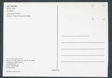 Preview: MY TRAVEL, B757-200