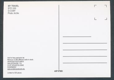 Preview: MY TRAVEL, B757-200