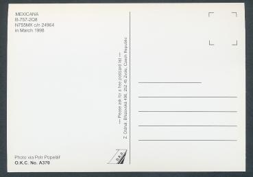 Preview: MEXICANA, B757-2Q8