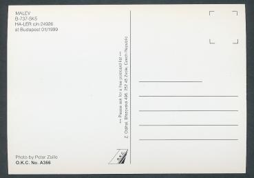 Preview: MIDWAY HUNGARIAN AIRLINES, B 737-5K5