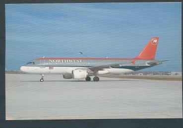 NORTHWEST AIRLINES, Airbus Industrie A320-211