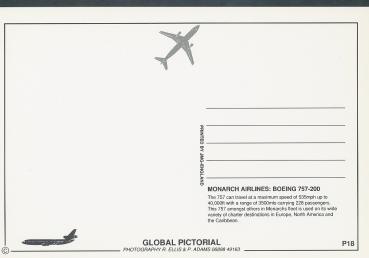 MONARCH AIRLINES, Boeing 757-200