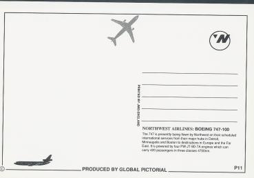 Preview: NORTHWEST AIRLINES, Boeing 747-100