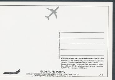 Preview: NORTHWEST AIRLINES, McDonnell Douglas DC-10-30
