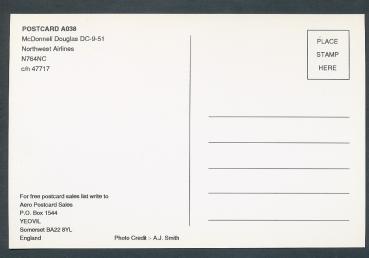 Preview: NORTHWEST AIRLINES, McDonnell Douglas DC-9-51