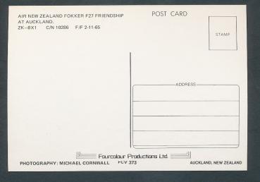 Preview: AIR ZEW ZEALAND, Fokker F27