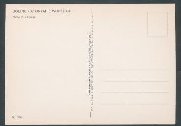 Preview: ONTARIO WORLDAIR, Boeing 707