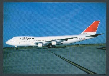 PHILIPPINES EX-MEA, B 747 2B4B combi