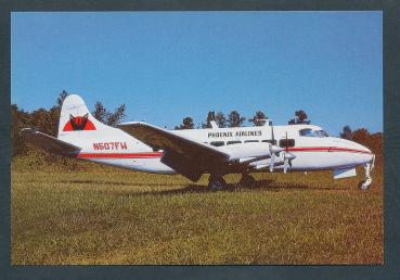 PHOENIX AIRLINES, DH 114 Heron 2B
