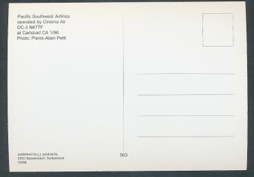 Preview: PACIFIC SOUTHWEST AIRLINES,  DC-3