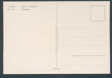 Preview: QUEBEAIR, BAC 1-11 304 AX