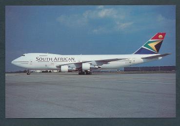 SOUTH AFRICAN AIRWAYS, Boeing 747-244B