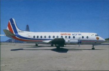 ARKIA AIR, Viscount 831