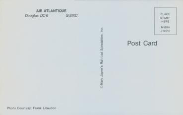 Preview: Air Atlantique, Douglas DC-6