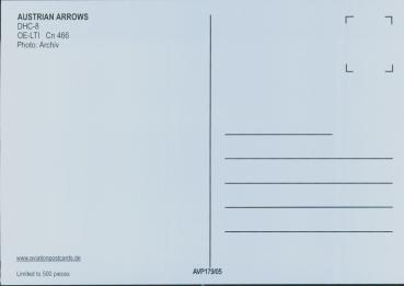Preview: AUSTRIAN ARROWS, DHC-8