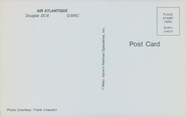 Preview: Air Atlantique, Douglas DC-6