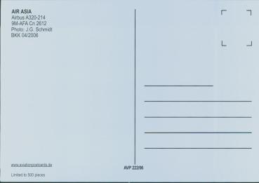 Preview: AIR ASIA Airbus A320-214, 9M-AFA Cn 2612, BKK 04/2006