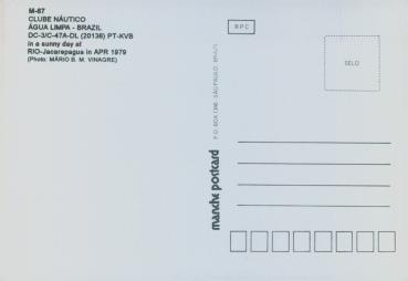 Preview: M-87, Agua Limbpa-Brazil, DC-3/C-47A-DL