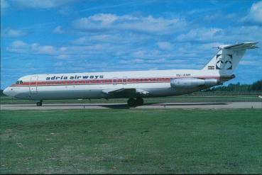 ADRIA AIRWAYS, BAC 111 525FT
