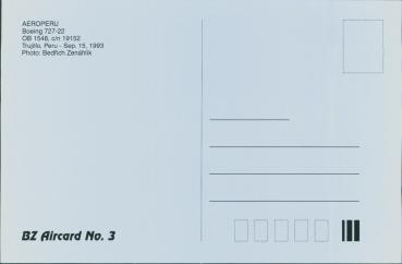 Preview: AEROPERU, Boeing 727-22