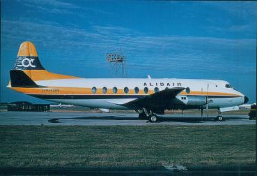 ALIDAIR SCOTLAND, Vickers Viscount 708