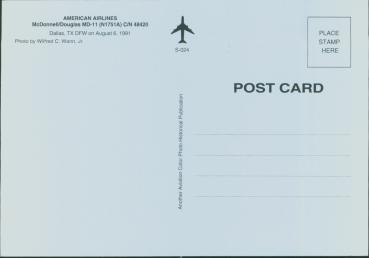 Preview: AMERICAN Airlines, McDonnell/Douglas MD-11