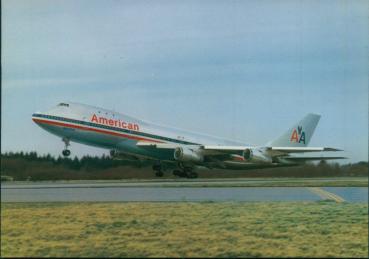 AMERICAN Airlines, Boeing 747-123