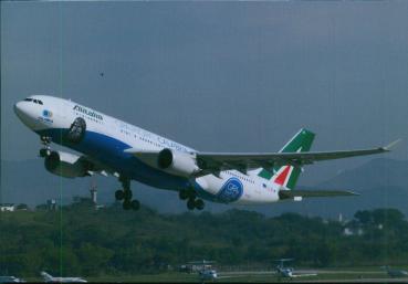 ALITALIA  Calabria colours Airbus A330-202