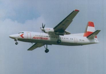 AUSTRIAN AIRLINES, Fokker 50