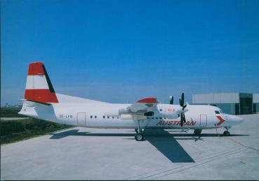 AUSTRIAN AIR Services,Fokker 50