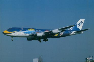 ANA ALL NIPPON AIRWAYS, Boing 747 481D