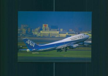 ANA ALL NIPPON AIRWAYS, Boing 747-481D
