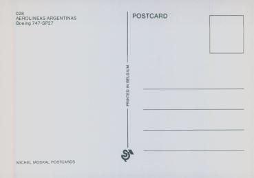 Preview: AEROLINEAS ARGENTINAS Boeing 747-SP27