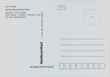 Preview: AEROLINEAS ARGENTINAS B737/287 LV- LIV