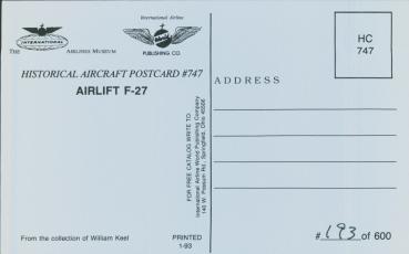 Preview: AIRLIFT F-27
