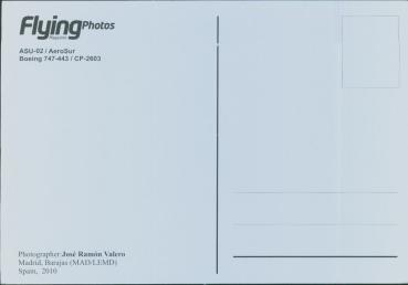 Preview: AeroSur Boeing 747-443