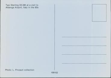 Preview: ALBENGA Airport, Two Sterling DC-6B