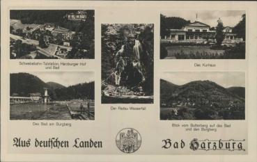 Bad Harzburg 38667,  Radau Wasserfall, Kurhaus u.a