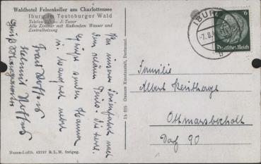 Preview: Iburg 49186 Waldhotel Felsenkeller (1940)