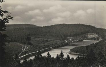 Oberhof 98559 Blick z. Lütschetalsperre (1956)
