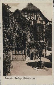 Eisenach 99817 die Wartburg mit Lutherbrunnen