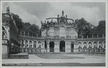 Dresden,   Zwinger, Wallpavillon