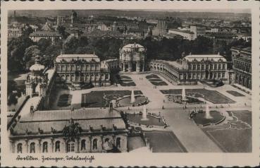 Dresden,   Zwinger, Totalansicht - Kopie