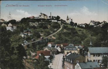 Dresden-Loschwitz  Drahtseilbahn (1917)